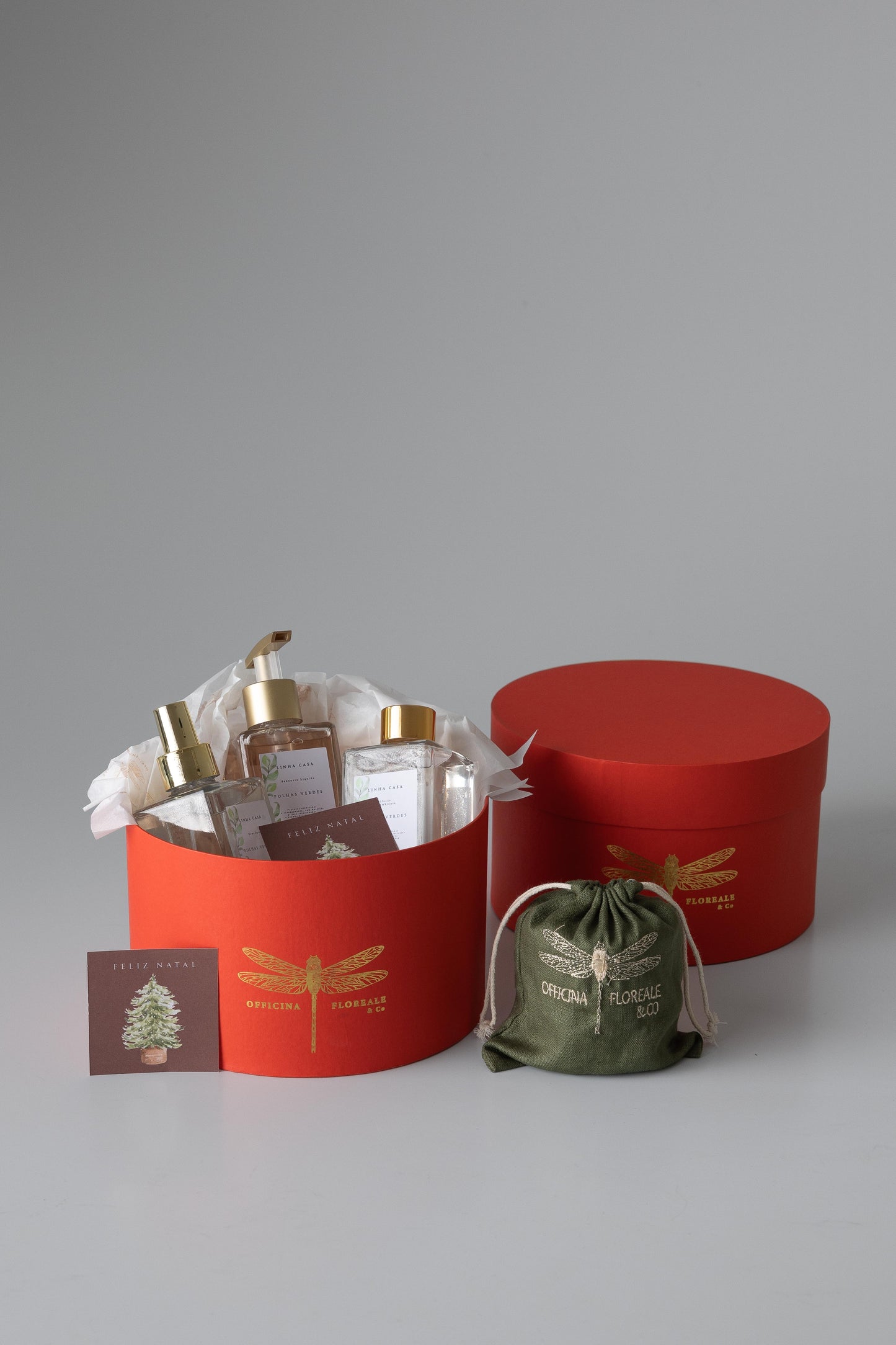 Caixa para presente - Vermelha