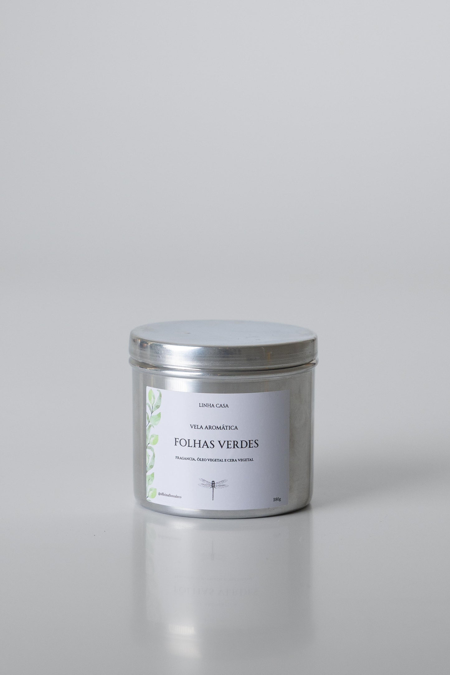 Vela Aromática - Folhas Verdes